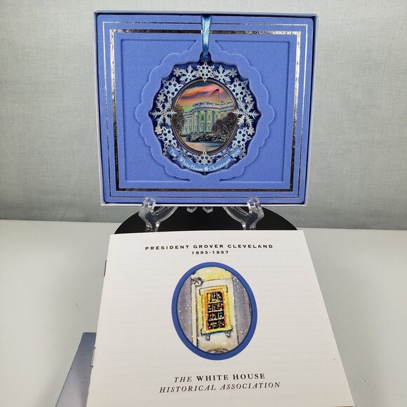 Official White House Historical Association 2009 Snowflake Christmas Ornament - Picture 2 of 16